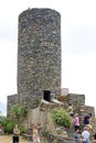 Ancient stone watch tower in Vernazza