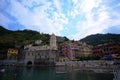 Views and sea of Vernazza, five lands