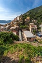 Vernazza village - Cinque Terre in Liguria Italy Royalty Free Stock Photo