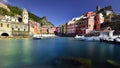 VERNAZZA VILLAGE ON DAYTIME Royalty Free Stock Photo