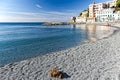 Vernazzola Beach and Waterfront Buildings, Italy