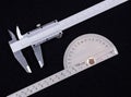 Vernier calipers and protractor