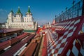 Vernissage in Izmailovo Kremlin Royalty Free Stock Photo