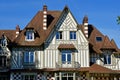 Vernouillet; France - may 6 2019 : picturesque Maison des Buissons