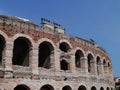 The Verona Arena in Verona in Italy Royalty Free Stock Photo