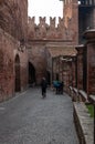 Castelvecchio Old Castle in Verona, Italy Royalty Free Stock Photo