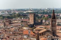 Verona Cityscape from the Hill - Historic district Veneto Italy