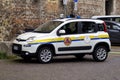 Italian Fiat Panda Civil Protection car.