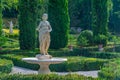 Verona, Italy, August 26, 2021: Giardino Giusti garden in Italia Royalty Free Stock Photo