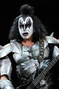 Kiss , Gene Simmons during the concert