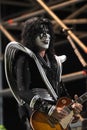 Kiss ,Tommy Thayer during the concert