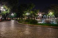 Verona, Italy Ã¢â¬â March 2019. Piazza Bra the largest piazza in Verona, Italy near to Verona Arena, originally an amphitheatre