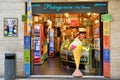 VERONA, ITALY - MAY, 2017: gelateria Royalty Free Stock Photo