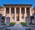 Verona, Italy - 06 May 2018: The Maffeiano Lapidary Museum. It was founded in 1738. The museum collects epigraphs and