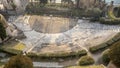 Verona, Italy. The Roman theatre of Verona is an ancient Roman theatre in the city center along the river Adige Royalty Free Stock Photo