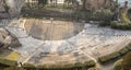 Verona, Italy. The Roman theatre of Verona is an ancient Roman theatre in the city center along the river Adige Royalty Free Stock Photo