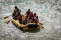 Rafting on White Water - River Adige in Verona Downtown Veneto Italy