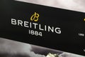 Breitling sign Royalty Free Stock Photo