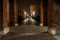 Verona , Italy , stone bridge , the old castle , Panoramic view Royalty Free Stock Photo