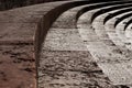 Verona, marble steps of the amphitheater Royalty Free Stock Photo