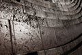 Verona, marble steps of the amphitheater Royalty Free Stock Photo