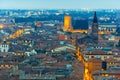 Verona skyline at night, Italy Royalty Free Stock Photo