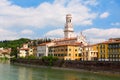 Verona, view of the old town, Italy