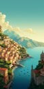 Veronico: A Stunning Travel Poster Of Beautiful Verona