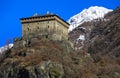 Verres Castle, Aosta Valley, Northern Italy (ITA)