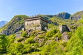 Verres Castle, Aosta Valley, Northern Italy