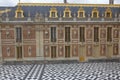 VERSAILLE FRANCE: Courtyard of Chateau de Versailles, the estate of Versaille home of Louis XIV, France -AUGUST 5, 2015