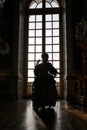 VERSAILLE FRANCE: Historical reenactors at the Chateau de Versailles, the estate of Versaille was the home and court of Louis XIV