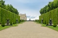 Versailles formal gardens in Paris suburbs, France Royalty Free Stock Photo