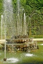 Versailles; France - august 19 2022 : three fountains grove in the castle park