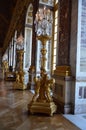 Versailles, France - 03.26.2017: Interior of Chateau de Versailles (Palace of Versailles) near Paris Royalty Free Stock Photo