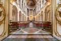 Versailles, France - March 14, 2018: Chapel inside the Royal Palace of Versailles in France Royalty Free Stock Photo