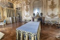 Versailles, France - March 14, 2018: The Hall of Mirrors Galerie des Glaces of the Royal Palace of Versailles in France with