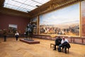 Exhibition of painter Horace Vernet in Palace of Versailles, France Royalty Free Stock Photo