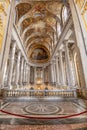 Versailles, France - March 14, 2018: Upper side of the chapel at the Royal Palace of Versailles in France Royalty Free Stock Photo