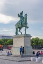 Versailles, France - May 2019: Monument to king Louis XIV at Versailles palace Royalty Free Stock Photo