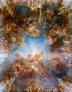 The Apotheosis of Hercules in the Chateau de Versailles - France