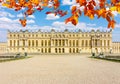 Versailles palace in autumn, Paris suburbs, France Royalty Free Stock Photo