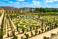 Versailles Palace gardens near Paris, France