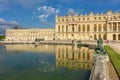 Versailles palace and gardens in spring outside Paris, France Royalty Free Stock Photo