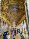 Versailles pallace hall, inside view, Versailles, France