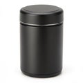 Versatile black container isolated on white background Royalty Free Stock Photo