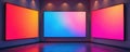 Versatile blank screens and frames for ads and displays , visual, displays, placeholder