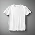 A versatile blank T-shirt mock-up, ready for your creative designs and personal expression. Generative Ai