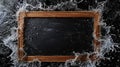 Versatile Chalkboard Office Supply Horizontal Illustration.