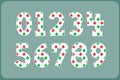 Versatile Collection of Christmas Ball Numbers for Various Uses